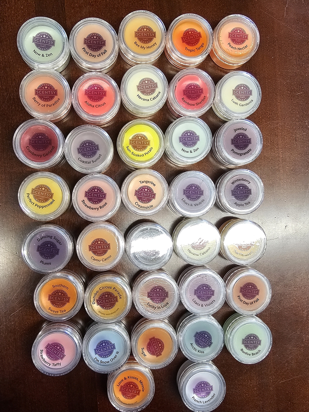 Scentsy Wax Melt Testers - Lot Of 37